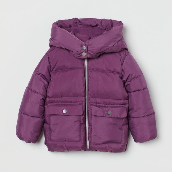 H&M toddler Padded Hooded Jacket - Picture 1 of 7